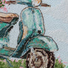 Counted Cross Stitch Kit "Moped ride"