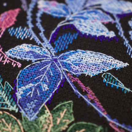 DIY Cross Stitch Pillow Kit "Night euphoria"