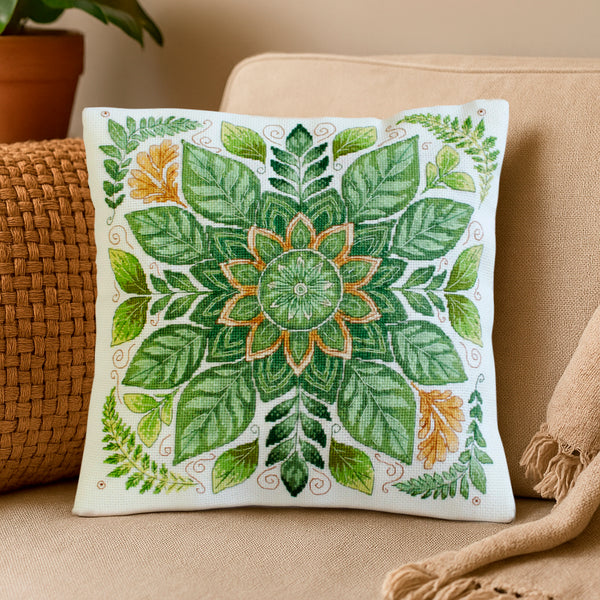 DIY Cross Stitch Pillow Kit 