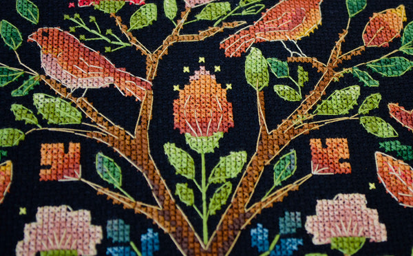 DIY Cross Stitch Pillow Kit 