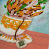 DIY Bead Embroidery Kit "Аutumn aroma"  5.9"x5.9" / 15.0x15.0 cm