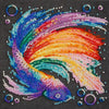 DIY Bead Embroidery Kit "Variegated"  5.9"x5.9" / 15.0x15.0 cm