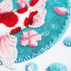 DIY Bead Embroidery Kit "Koi carp"  5.9"x5.9" / 15.0x15.0 cm