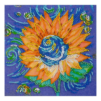 DIY Bead Embroidery Kit "A magical dream"  5.9"x5.9" / 15.0x15.0 cm