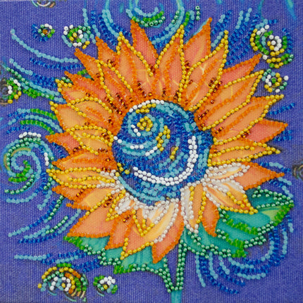 DIY Bead Embroidery Kit "A magical dream"  5.9"x5.9" / 15.0x15.0 cm