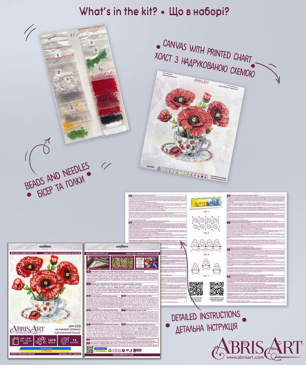 DIY Bead Embroidery Kit 