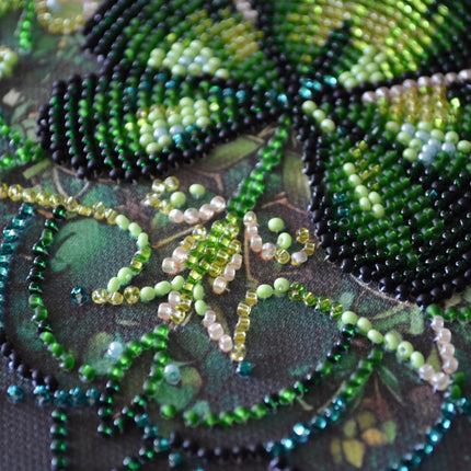 DIY Bead Embroidery Kit "Lucky kaleidoscope"  5.9"x5.9" / 15.0x15.0 cm