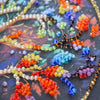 DIY Bead Embroidery Kit "The color of life"  5.9"x5.9" / 15.0x15.0 cm