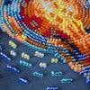 DIY Bead Embroidery Kit "Bring the light"  5.9"x5.9" / 15.0x15.0 cm