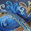 DIY Bead Embroidery Kit "Infinity"  5.9"x5.9" / 15.0x15.0 cm