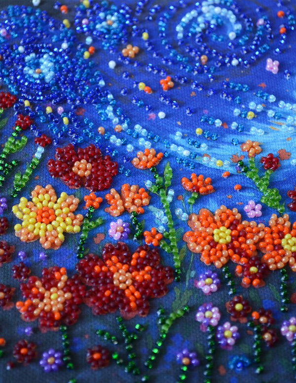 DIY Bead Embroidery Kit 