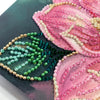DIY Bead Embroidery Kit "Petal Kiss"  5.9"x5.9" / 15.0x15.0 cm