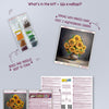 DIY Bead Embroidery Kit "Homely sunflowers"  5.9"x5.9" / 15.0x15.0 cm