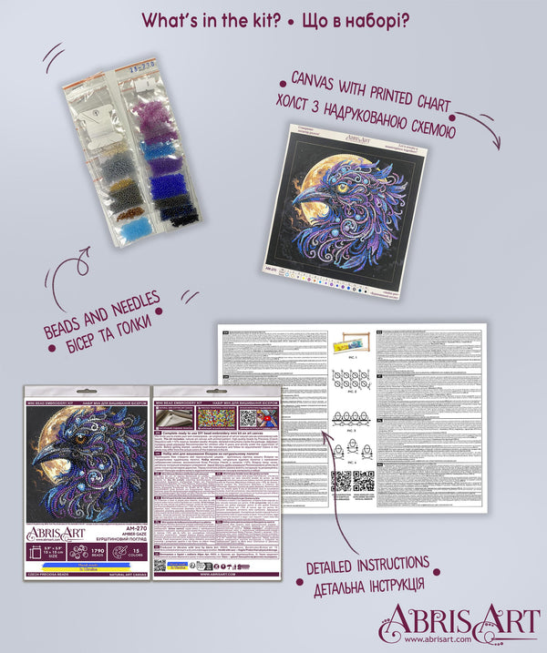 DIY Bead Embroidery Kit 