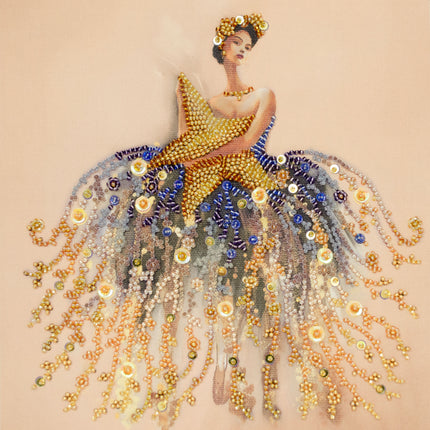 DIY Bead Embroidery Kit "Star waltz"