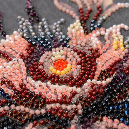 DIY Bead Embroidery Kit "Flower of the night"