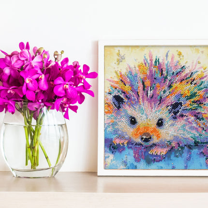 DIY Bead Embroidery Kit "Hedgehog"