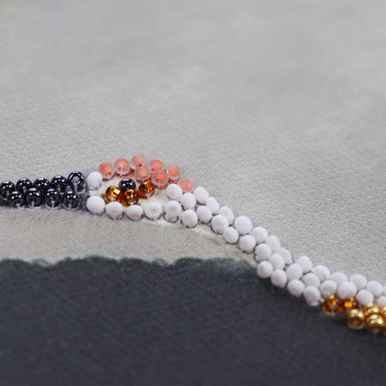 DIY Bead Embroidery Kit "Coming back home"