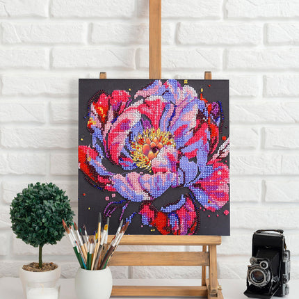 DIY Bead Embroidery Kit "Time to bloom"