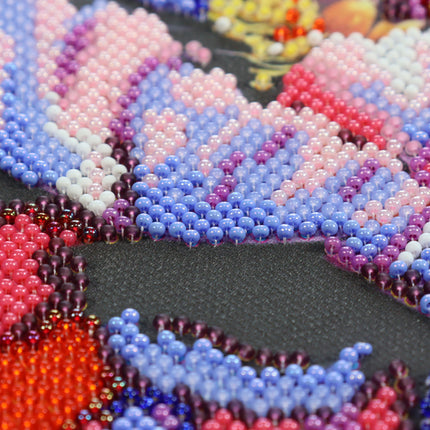 DIY Bead Embroidery Kit "Time to bloom"