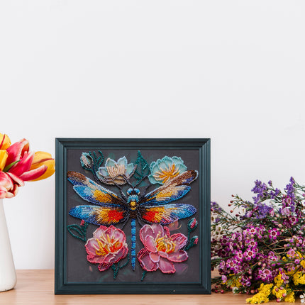 DIY Bead Embroidery Kit "Flickering wings"
