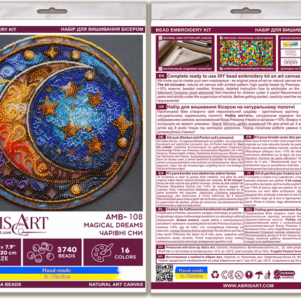 DIY Bead Embroidery Kit "Magical dreams"