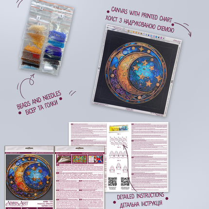 DIY Bead Embroidery Kit "Magical dreams"