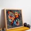 DIY Bead Embroidery Kit "Mid-sized bead embroidery kit Honey mosaic (Deco Scenes)"