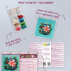 DIY Bead Embroidery Kit "Christmas glow"