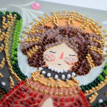 DIY Bead Embroidery Kit "Guardian of the Christmas Miracle"