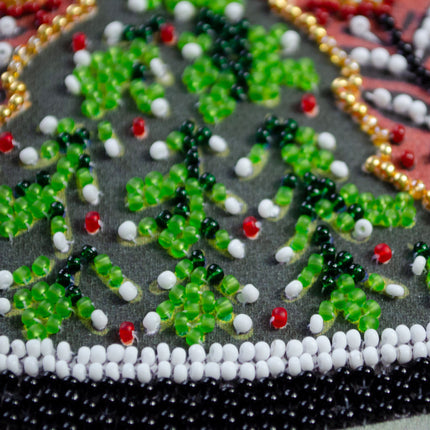 DIY Bead Embroidery Kit "Guardian of the Christmas Miracle"
