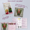 DIY Bead Embroidery Kit "Guardian of the Christmas Miracle"