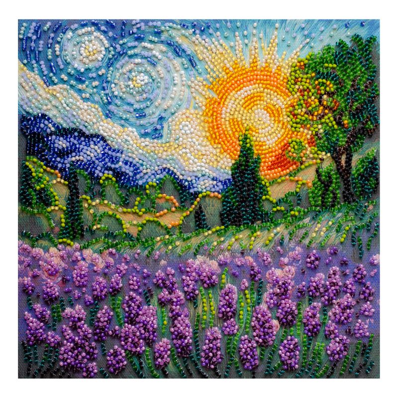 DIY Bead Embroidery Kit "Summer memories"