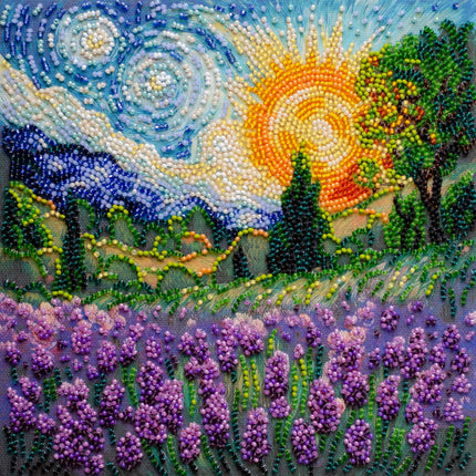 DIY Bead Embroidery Kit "Summer memories"