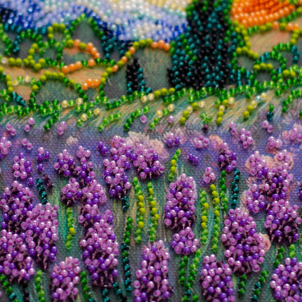 DIY Bead Embroidery Kit "Summer memories"