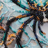 DIY Bead Embroidery Kit "Crystal Web"