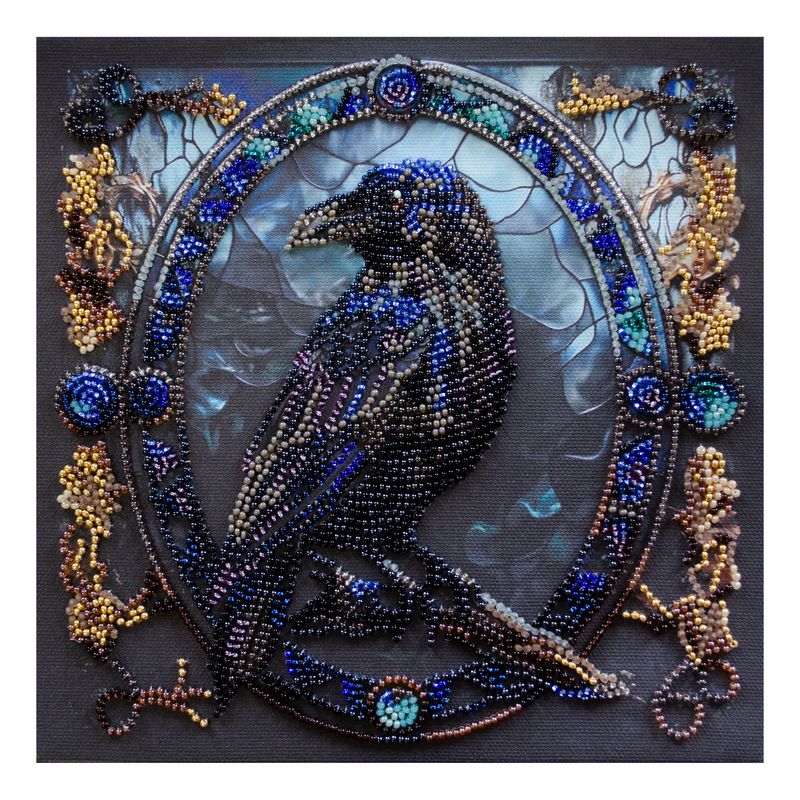 DIY Bead Embroidery Kit "Shade of night"