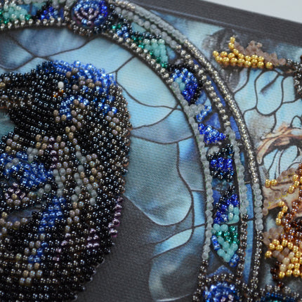 DIY Bead Embroidery Kit "Shade of night"