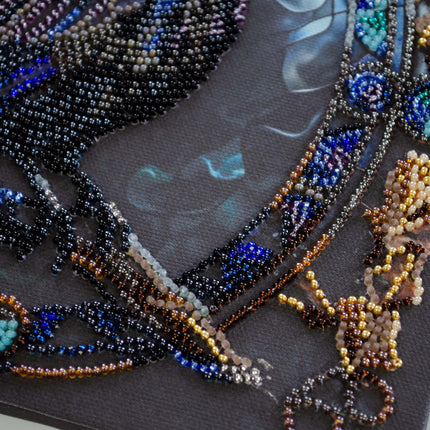 DIY Bead Embroidery Kit "Shade of night"
