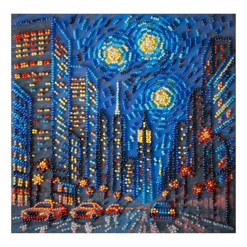 DIY Bead Embroidery Kit "The rhythm of life "