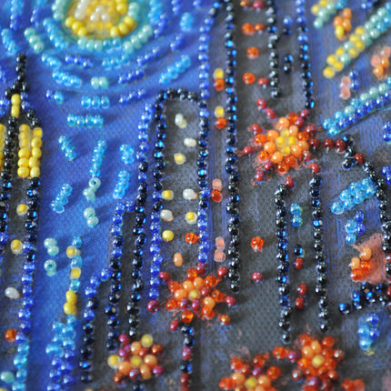 DIY Bead Embroidery Kit "The rhythm of life "