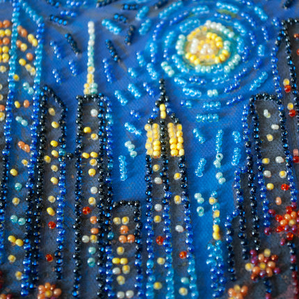 DIY Bead Embroidery Kit "The rhythm of life "