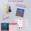 DIY Bead Embroidery Kit "The rhythm of life "
