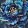 DIY Bead Embroidery Kit "Royal Bloom"