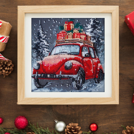 DIY Bead Embroidery Kit "Holiday Delivery"