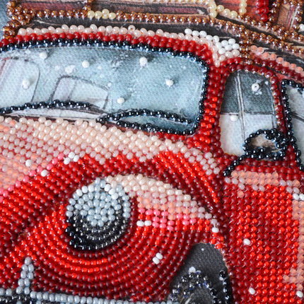 DIY Bead Embroidery Kit "Holiday Delivery"