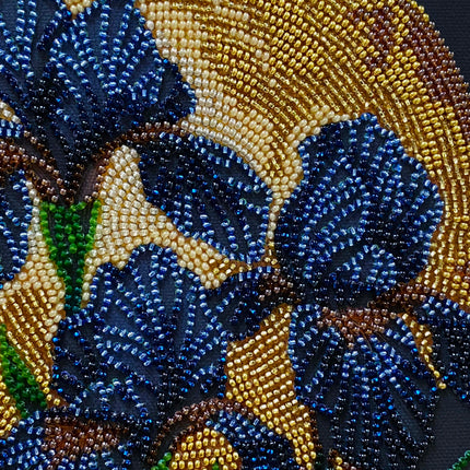 DIY Bead Embroidery Kit "Dancing in golden light"