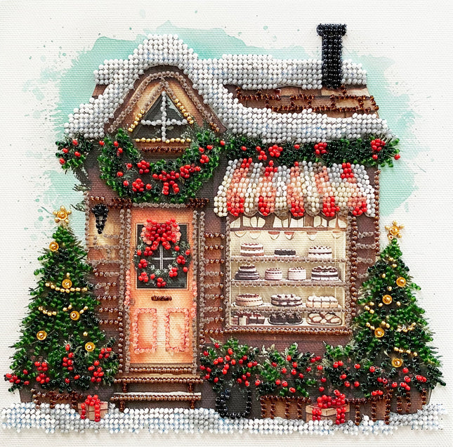 DIY Bead Embroidery Kit "Time to Celebrate"