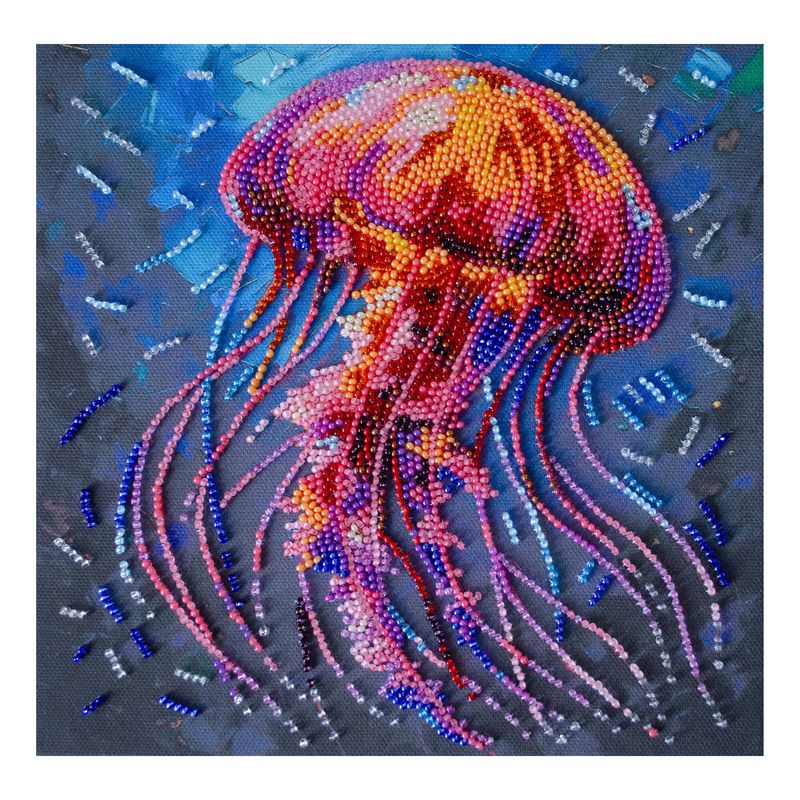 DIY Bead Embroidery Kit "Dangerous grace"