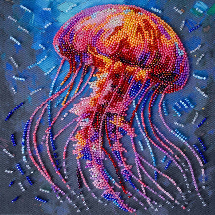 DIY Bead Embroidery Kit "Dangerous grace"